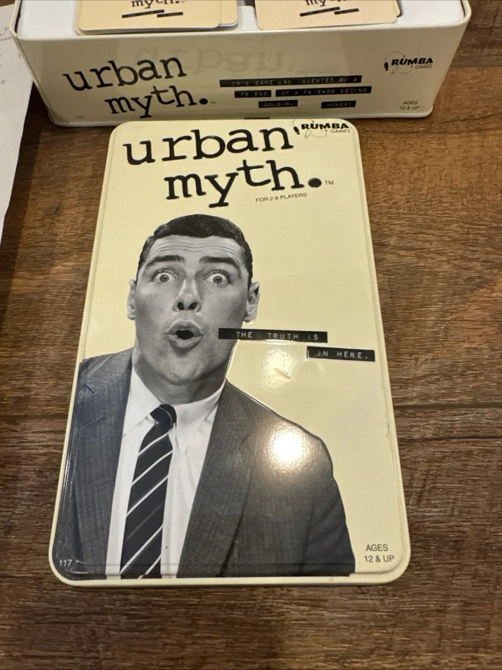 Urban Myth Game by Rumba 2004 The Truth Is In Here Truth Cards